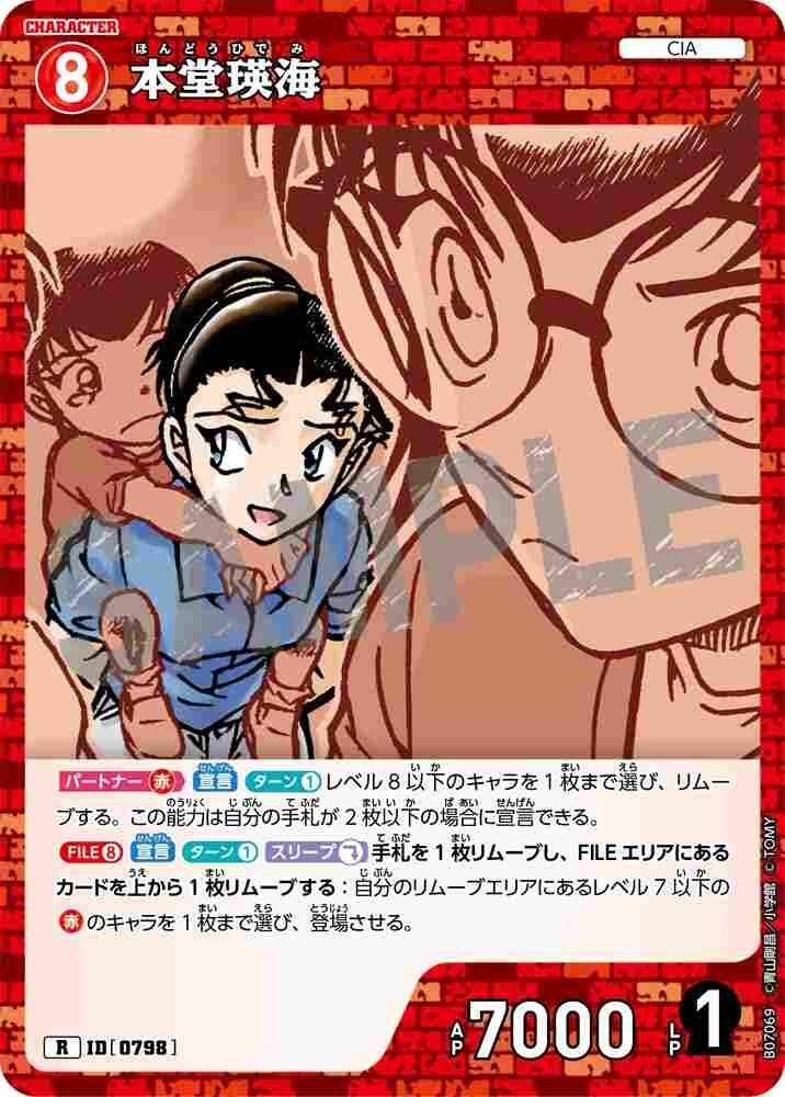 Hondo Eikai B07069 Detective Conan TCG card