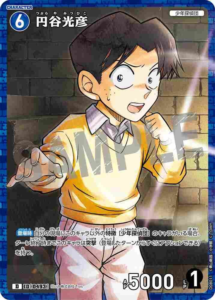 Mitsuhiko Tsuburaya D08011 Detective Conan TCG card